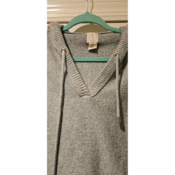 Joie Super Soft Mint Green Hooded Sweater - Picture 2 of 6